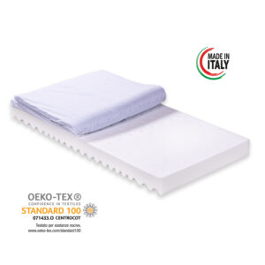 Materasso per Culla-Lettino Royal Baby anti soffoco Alto 12 con Memory Airsense Lavabile in Lavatrice Rivestimento sfoderabile Lavabile, guanciale in Omaggio - immagine 8